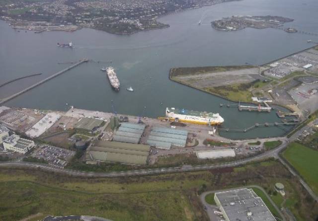 Massive investment have been called at the deepwater port facility of Ringaskiddy in lower Cork Harbour 