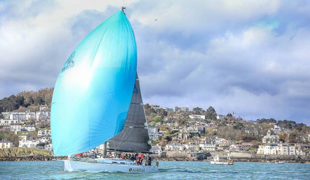 J122 Aurelia was victorious in Race Three of ISORA's Dun Laoghaire to Dun Laoghaire Race