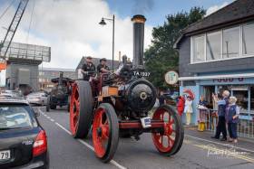 The steam engines were participating in a three-day West Cork road run in aid of the RNLI. Scroll down for gallery of images