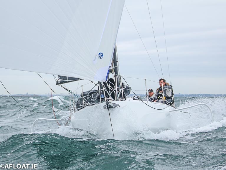 Conor Fogerty and Susan Glenny will race a foiling Figaro 3 yacht in next month&#039;s Round Ireland Race from Wicklow