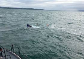 The pleasure boat was unable to be recovered