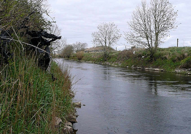 The Clare River east of Lackagh
