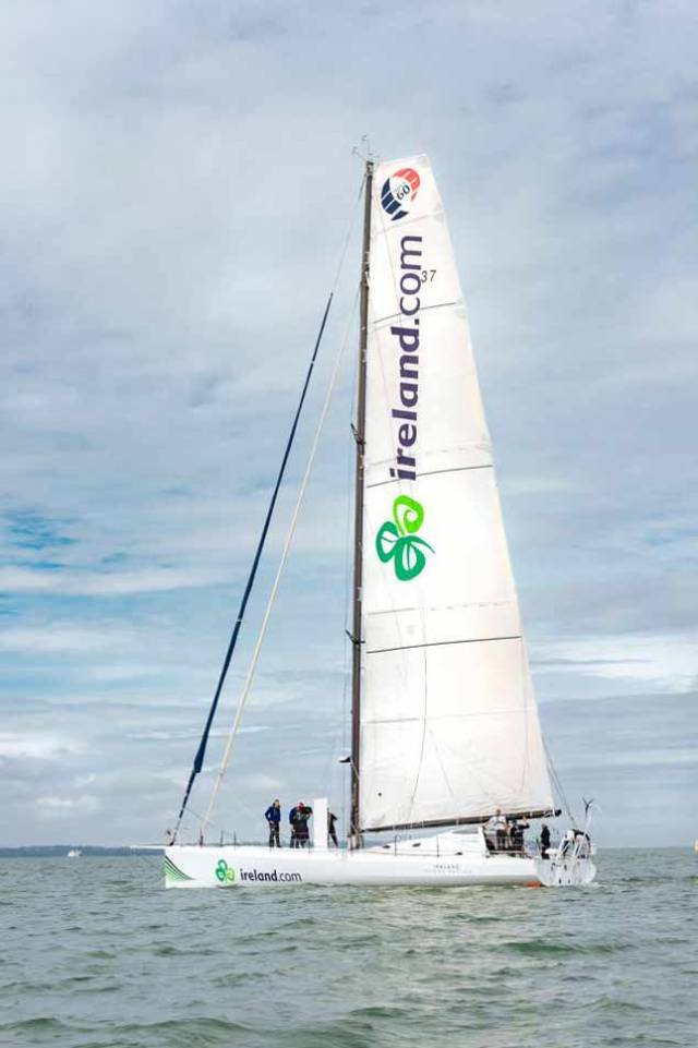 Nicholas O'Leary's Vendee Globe entry arrives into Cork Harbour