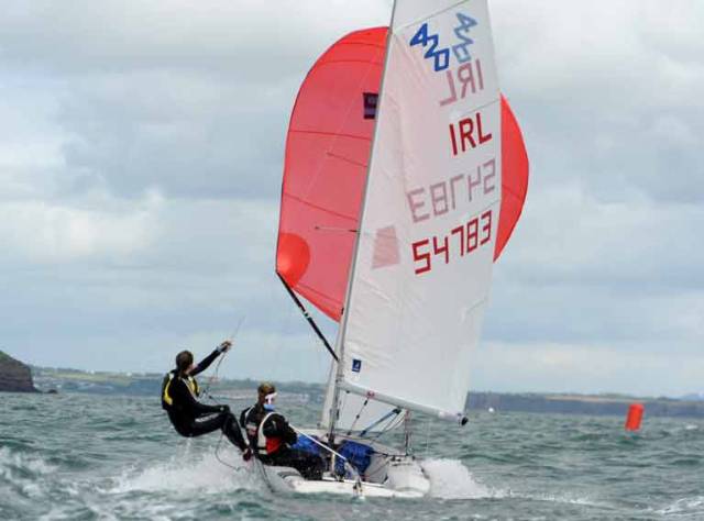The upcoming RYA Youth Nationals also saw 420s training under the RYA Open Pathway training in Northern Ireland