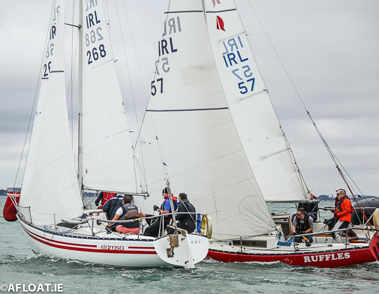 Ruffles (Michael Cutliffe) from the DMYC was the winner of the DBSC Ruffian 23 race