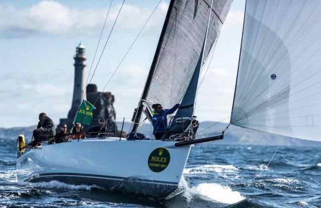  The symbol of the race is the Fastnet Rock, located off the southern coast of Ireland. Also known as the Teardrop of Ireland, the Rock marks an evocative turning point in the challenging race