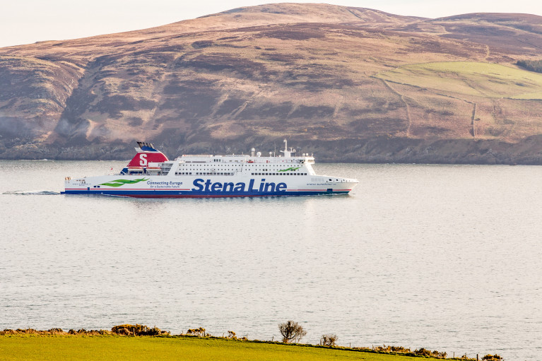  Ferry sailings on Stena Line&#039;s Cairnryan-Belfast route have resumed following an earlier positive test by a crew member. Above one of the North Channel route&#039;s pair of &#039;Superfast&#039; ferries.