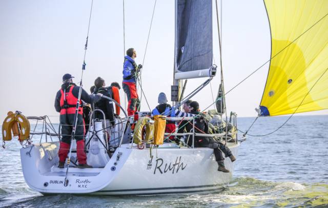 The Shanahan family boat 'Ruth' from the National Yacht Club will defend their 2015 title in June's Dun Laoghaire to Dingle Race 