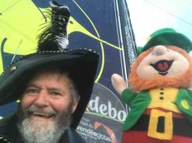 Enda O&#039;Coineen crosses the equator in time for St. Patrick&#039;s Day
