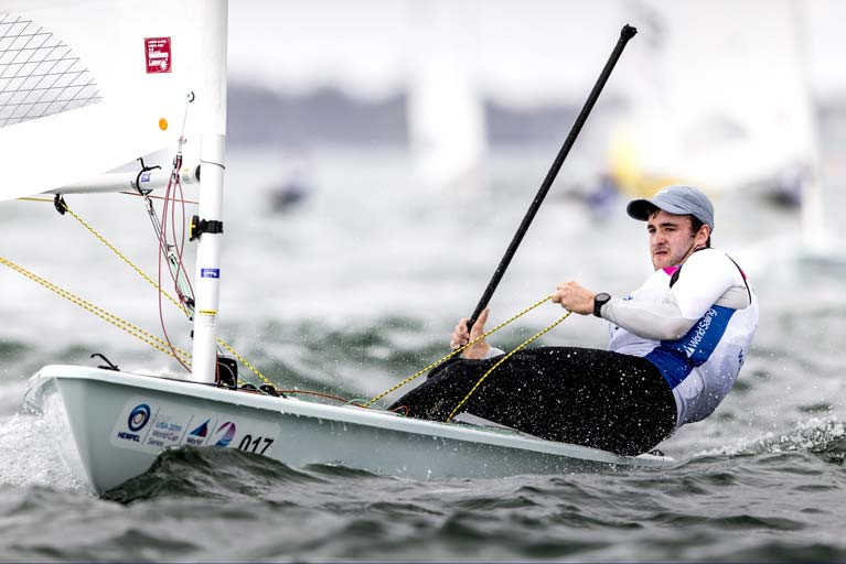 The National Yacht Club&#039;s Finn Lynch is one of three Irish sailors seeking to qualify for Tokyo in the men&#039;s Laser class