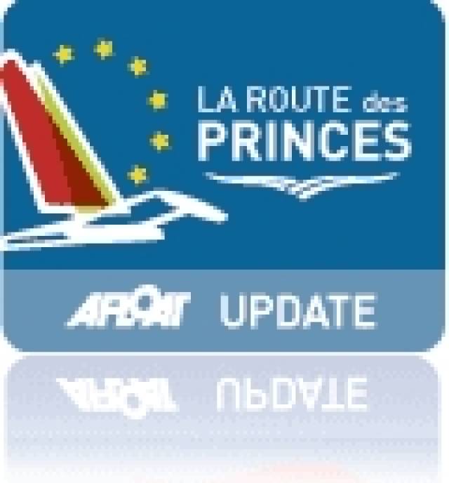 Route des Princes Race on its Way to Dun Laoghaire - ETA Wednesday