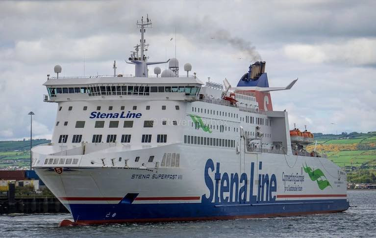 The Stena Superfast ferry