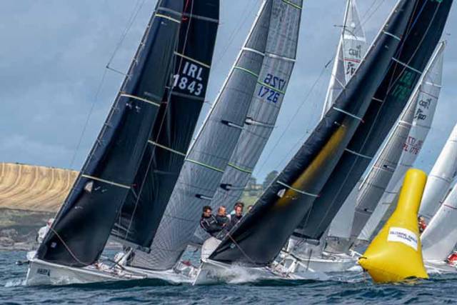 1720s are racing in Royal Cork's Spring League for Sportsboats