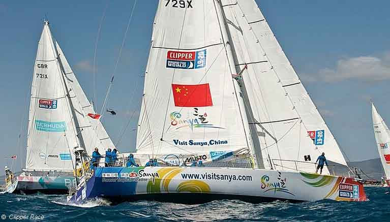 Clipper Race contender Visit Sanya China has Dublin Bay's David FitzPatrick on her crew for current leg from Perth south of Australia and Tasmania to Queensland