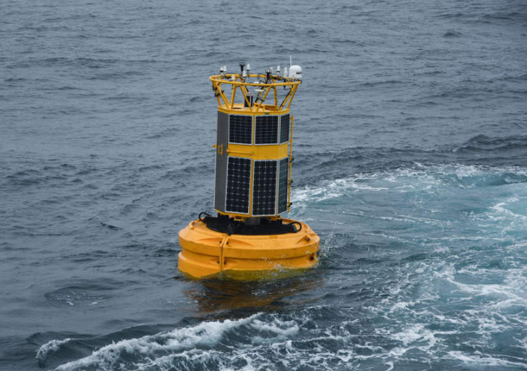 Data buoy depleted during last year’s Annual Ocean Climate Survey