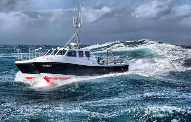 T Burke II is a Wildcat 40 vessel and one of 19 built by Safehaven and in service worldwide