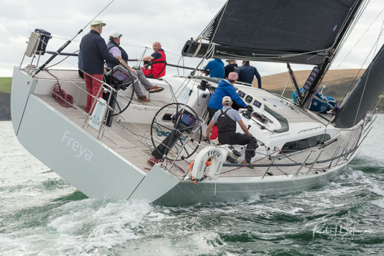 Conor Doyle's Xp 50, Freya competing in Kinsale Yacht Club's September Series. Scroll down for photo gallery