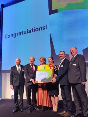 The ESPO Award winner is the Port of Dover which was presented with the annual award during a ceremony at the Albert Hall in Brussels, Belgium.
