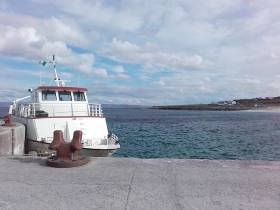 The pier at Inis Oírr