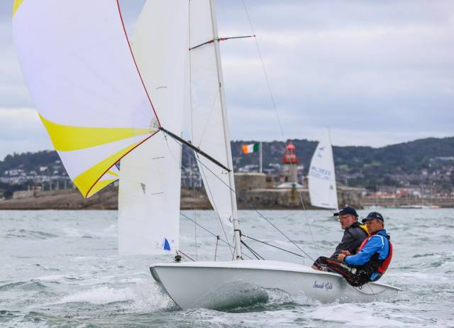 78 competitors from nine nations will contest the Flying Fifteen Worlds at Dun Laoghaire this Friday