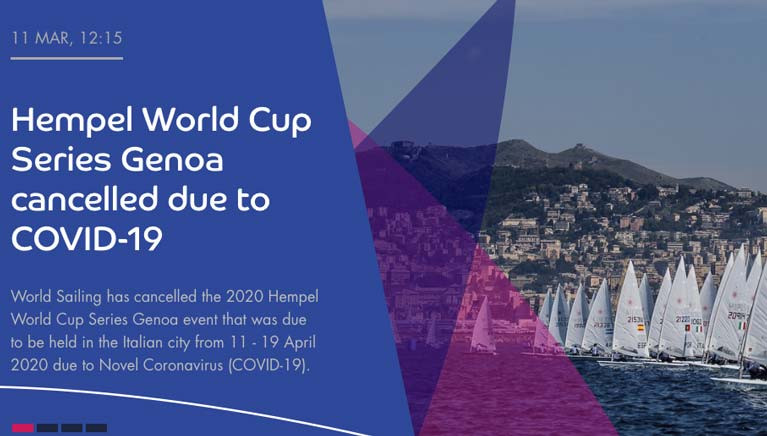 Irish Olympic Qualifier to be Rescheduled as World Cup Genoa is Cancelled