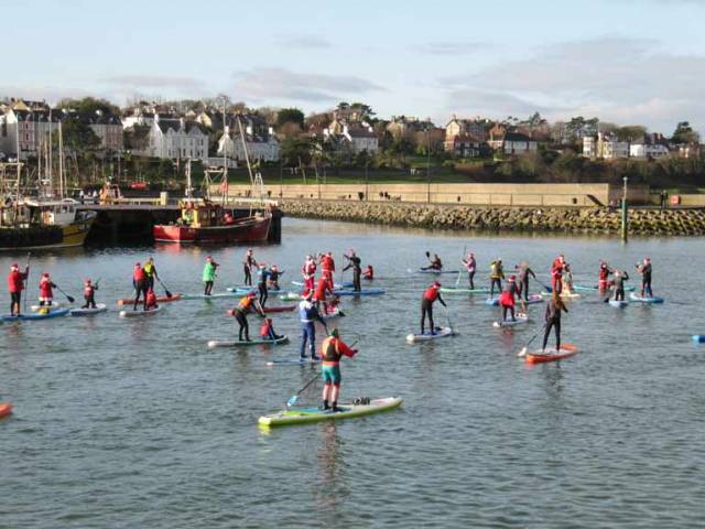 The Stand Up Paddleboarding Fundraiser at Bangor Harbour