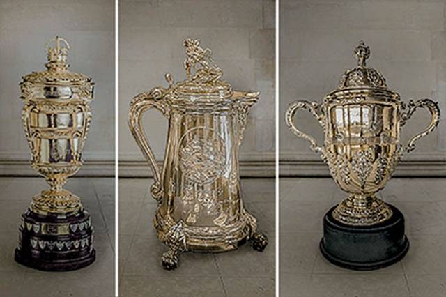 Three of the sailing world's most historic and prestigious trophies will be awarded to the three classes: The Queen's Cup, presented to the Royal Southampton Yacht Club by Queen Victoria in 1897;  - The King George V International Cup (also known as the White Heather Cup) from the Royal Thames Yacht Club, a huge flagon that was awarded for the 23 metre class in 1911 and won by White Heather II