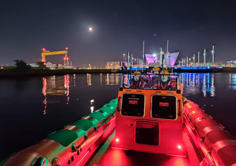 Lagan Search & Rescue in Belfast Harbour