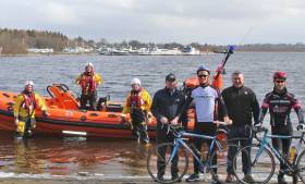 Lough Ree’s lifeboat volunteers prepare for their sixth fundraising lap of the lough