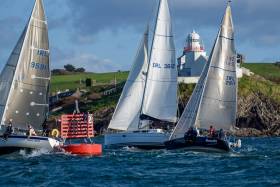 Racing in the O&#039;Leary Winter league today off Roches&#039;s Point in Cork Harbour. Scroll down for photo gallery below