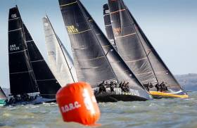 FAST40+s made their race debut at the RORC Easter Challenge 