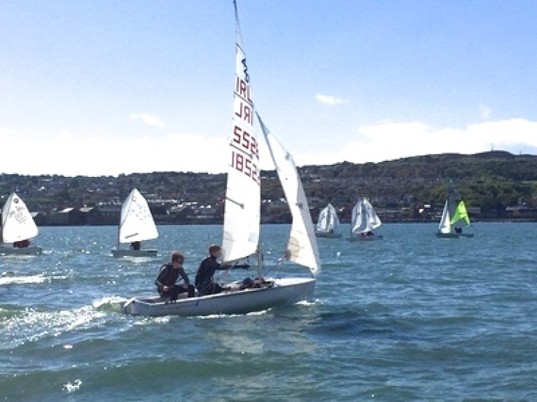 Mixed classes for junior sailing at Howth – a supervised initially non-racing programme begins next Tuesday (June 9th)