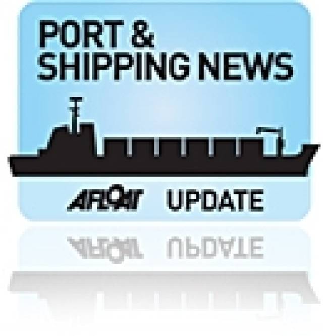 Ship Starring in BBC ‘The Box’ Departs Dublin Port  