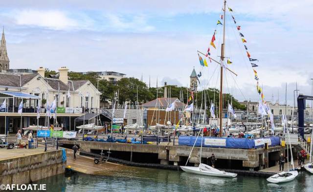 The National Yacht Club is the venue for the  Subaru-sponsored Flying Fifteen World Championships on Dublin Bay