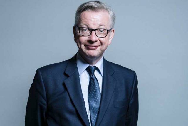 The Chancellor of the Duchy of Lancaster or 'Brexit Minister' Michael Gove