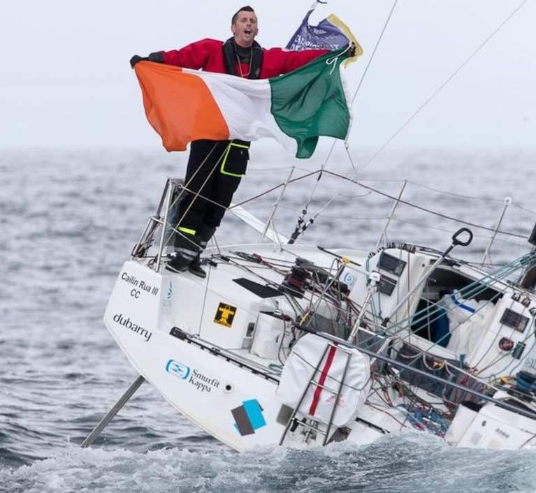 Tom Dolan finishes fifth overall - It is the best ever Irish sailing result has been achieved in the Figaro Race