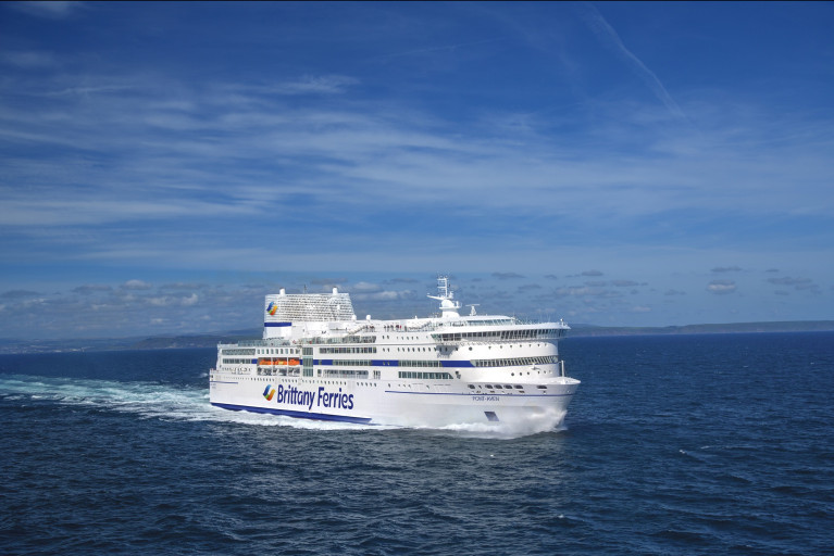Operator, Brittany Ferries postpones the seasonal Cork-Roscoff flagship route due to current Covid-19 travel restrictions, however they hope to resume services in May. Above the custom built Pont-Aven which Afloat adds has been on the Ireland-France route since introduction in 2004. 