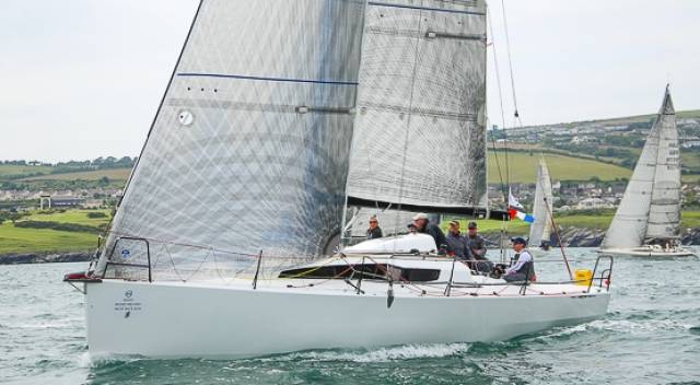 Paul O’Higgins new Rockabill VI, skippered by Mark Pettit, has been going well, as she lies sixth overall.