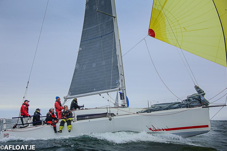 John O'Gorman's Jeanneau Sun Fast 3600 Hot Cookie from the National Yacht Club in Dún Laoghaire is the latest entry into June’s Round Ireland Race from Wicklow