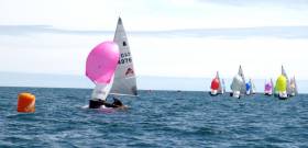 Get Owens &amp; Mel Morris in the lead at the GP14 Purcell Trophy off Greystones in County Wicklow