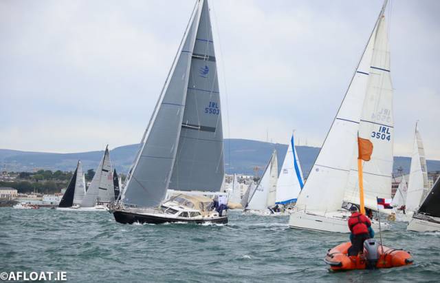The start of the 2017 D2D race. Changes to the 2019race means navigators and skippers can plot courses to hug the coastline, and to go inside Islands and lighthouses as part of their strategy"