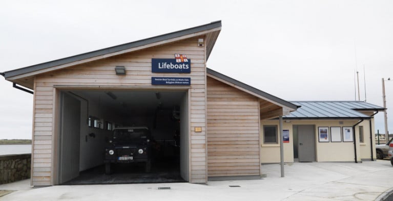 File image of Ballyglass lifeboat station