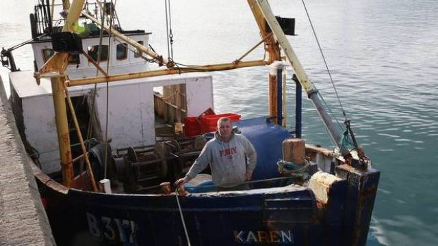 Paul Murphy, skipper of the trawler Karen that was dragged by RN submarine 