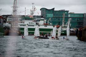 Sailing at last year’s SeaFest in Galway Docks