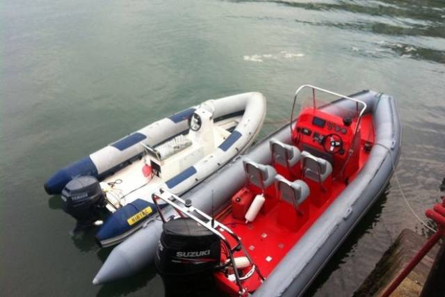 Rent a RIB from INSS – the operating area for INSS RIBs is Dublin Bay, south of the shipping lane and as far East as Dalkey Island