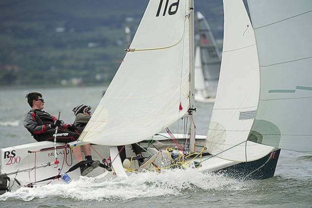 Eight new RS200s have arrived over the winter into Cork Harbour