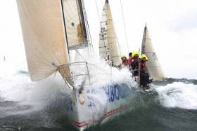 The crew of Southbound take on the challenging conditions of the 2009 Dun Laoghaire to Dingle Race. The 2017 race begins on June 14