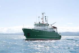 The RV Celtic Voyager had a day trip on Galway Bay for Ocean Sampling Day on Friday 21 June