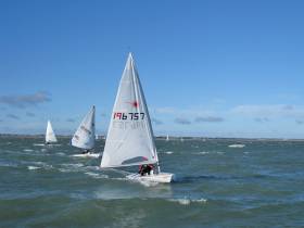 Laser racing in Howth on Sunday 10 February