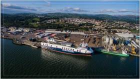 Warrenpoint Port, Co. Down is inviting members of the public and stakeholders to make comments and views on a dredging proposal. Above Afloat adds is Seatruck&#039;s newly introduced Seatruck Performance a FSG / &#039;Heysham-max&#039; class ro-ro freightferry which operates to the Lancashire port. Ahead of the ro-ro ferry is an Arklow Shipping R class short-sea trader. 